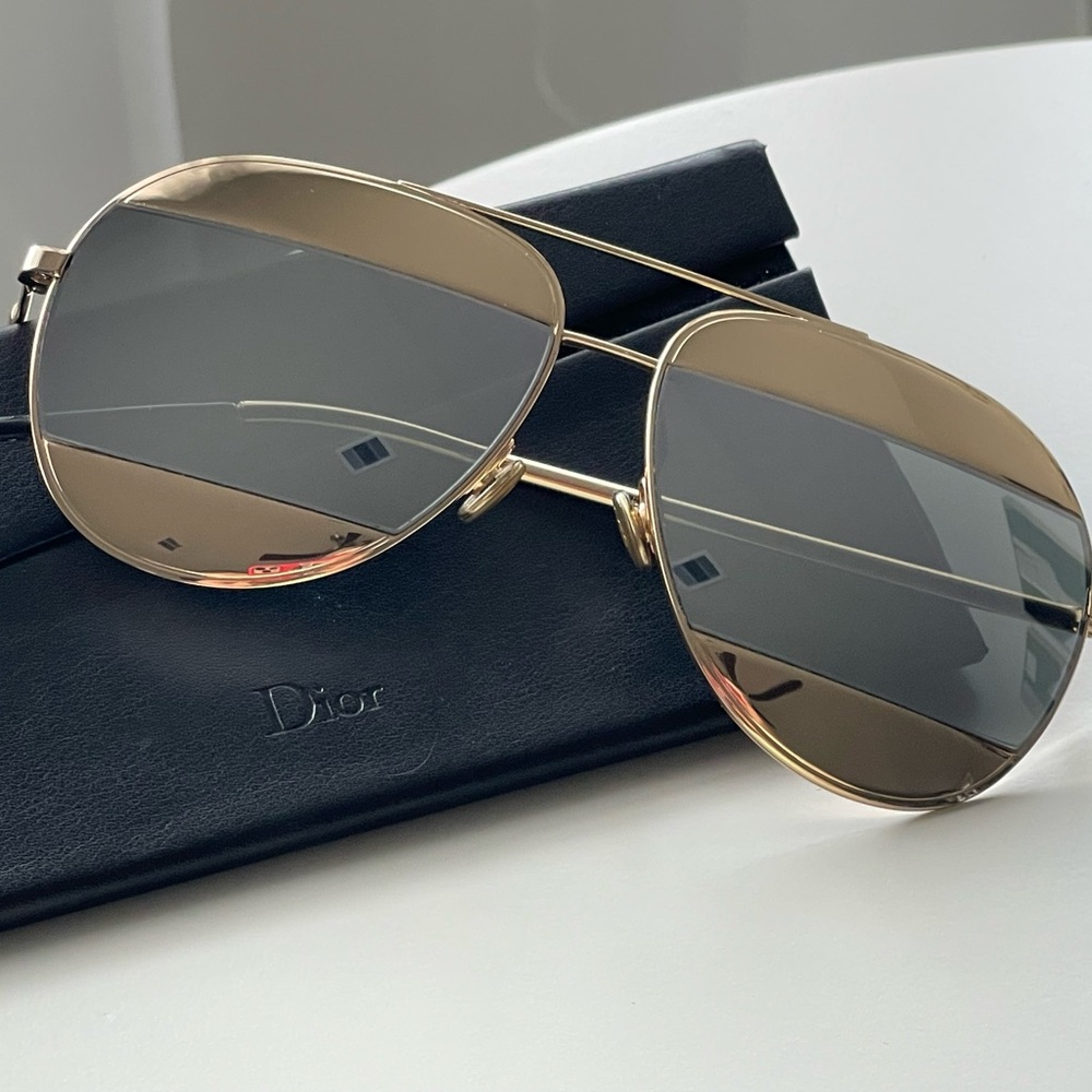 Dior Split Aviator Sunglasses